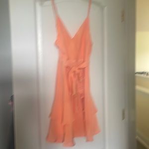 Orange dress